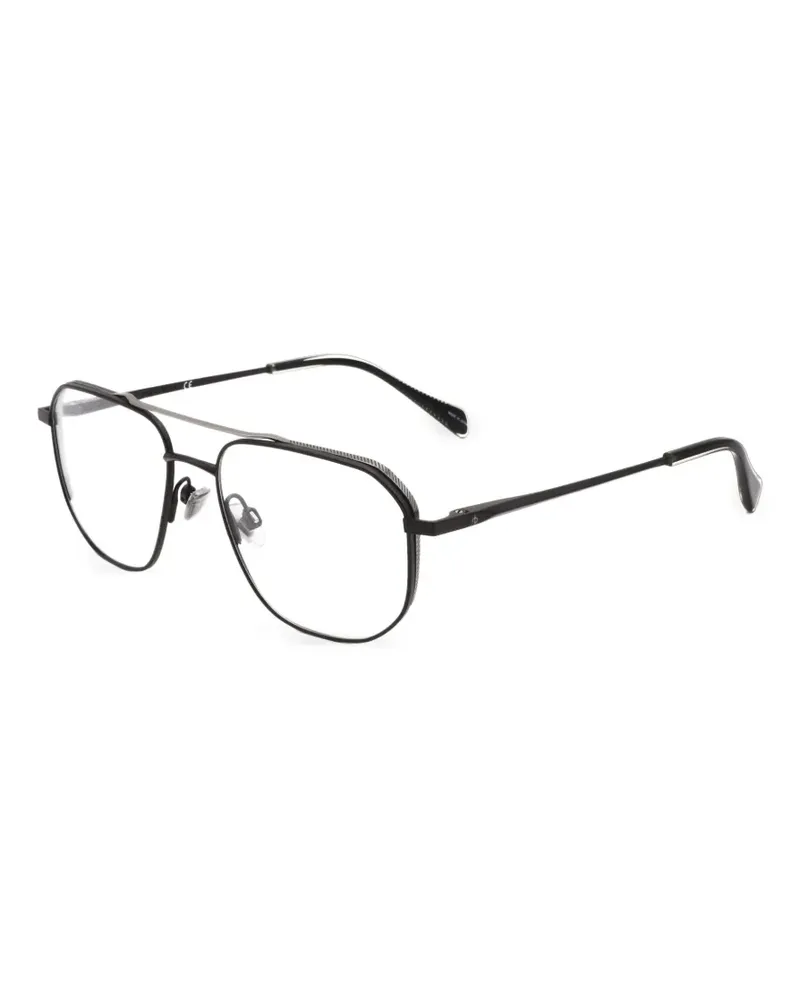 Rag & Bone Brille mit geometrischem Gestell - Schwarz Schwarz