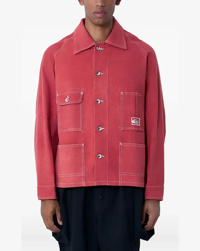 STORY mfg. Railroad Jacke mit aufgesetzten Taschen - Rosa Rosa