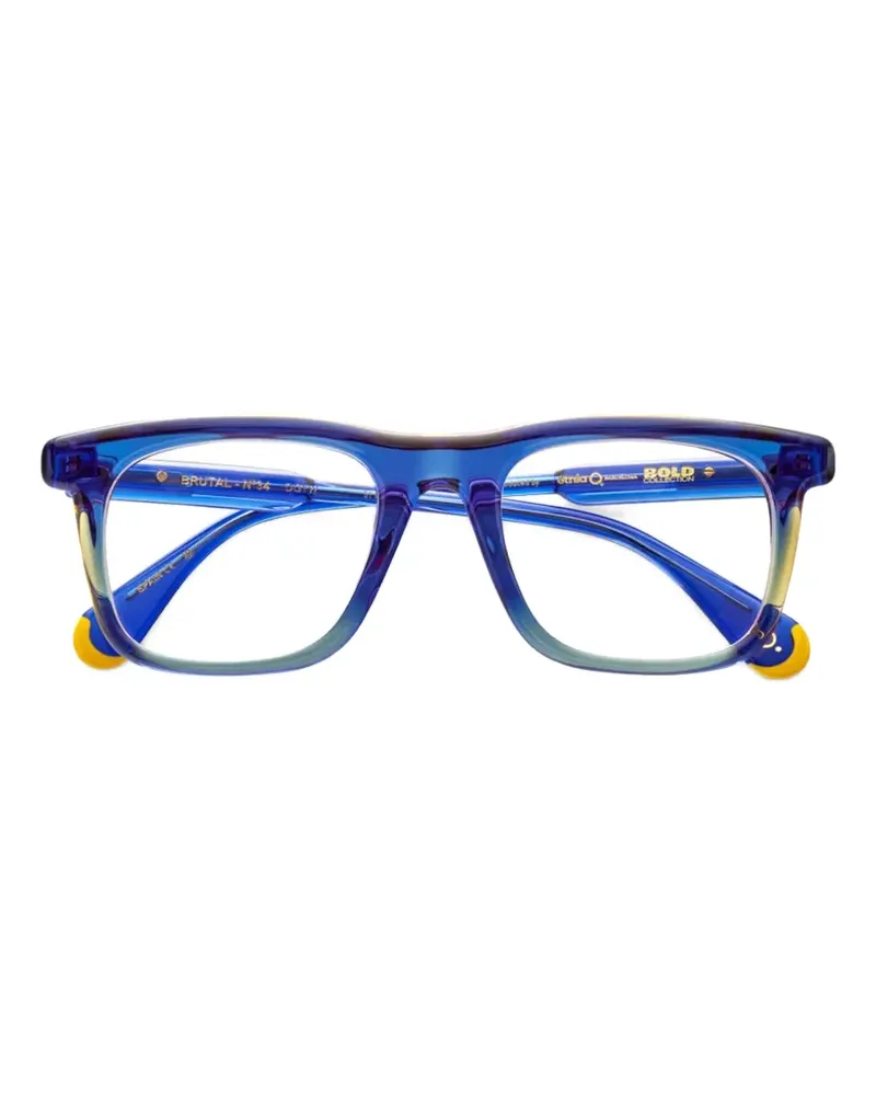 Etnia Barcelona Brutal No.34 Brille mit eckigem Gestell - Blau Blau