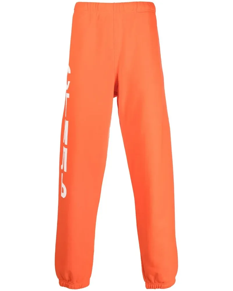Heron Preston Jogginghose mit Logo-Print - Orange Orange