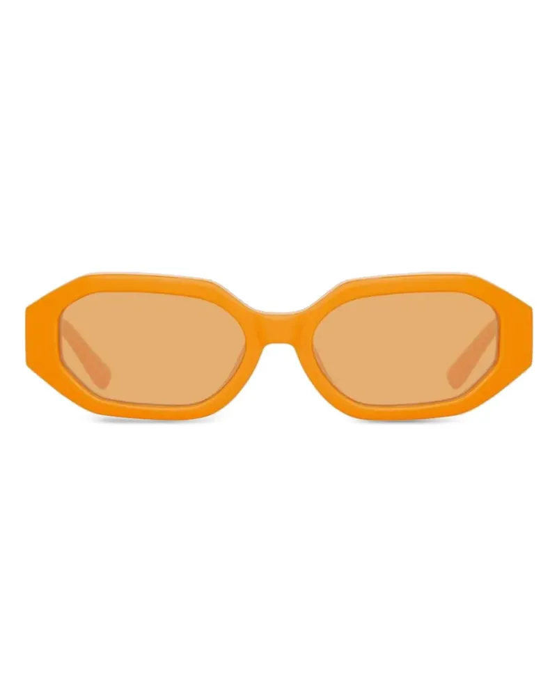 ATTICO Geometrische Irene Sonnenbrille - Orange Orange