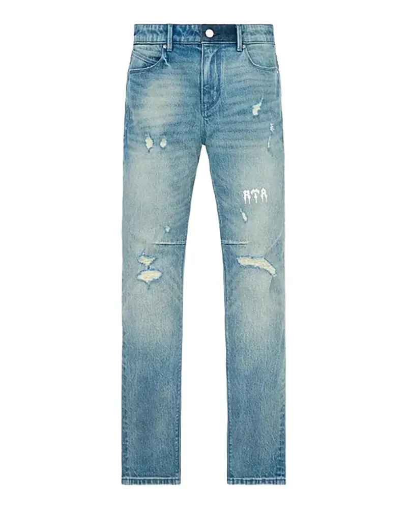 RTA Bryant Jeans mit Logo - Blau Blau