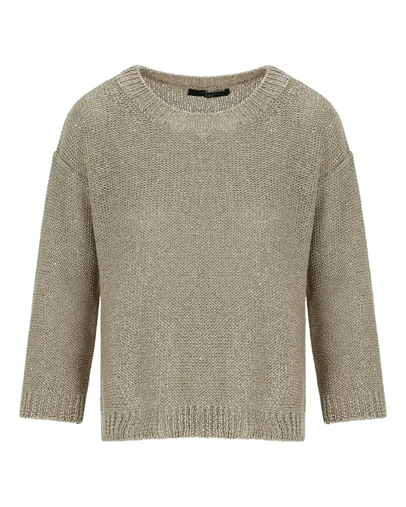 Max Mara crew-neck sweater - Nude Nude