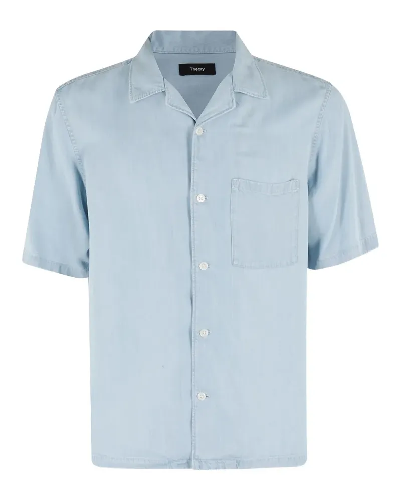 Theory pocket shirt - Blau Blau