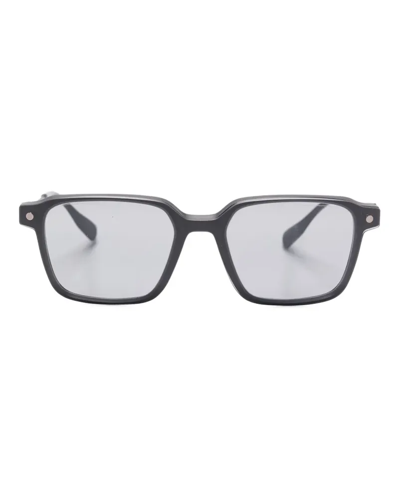 SNOB Milano Ribot Brille mit eckigem Gestell - Schwarz Schwarz