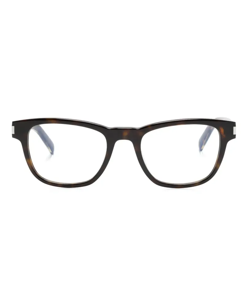 Saint Laurent SL 664 Brille mit eckigem Gestell - Braun Braun