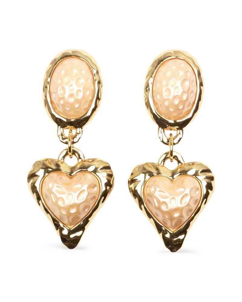 JULIETTA Ohrringe mit Herzform - Gold Gold