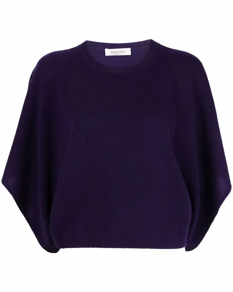 Valentino Garavani Gestricktes Oberteil - Violett Violett