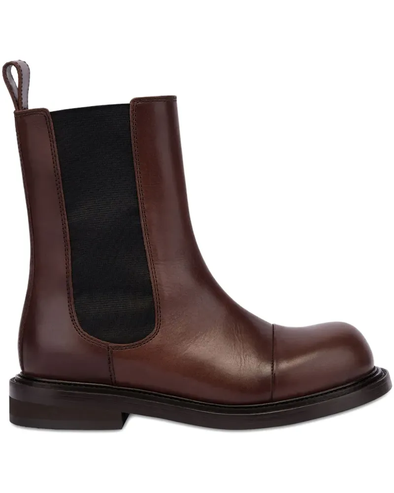 Moschino Klassische Chelsea-Boots - Braun Braun