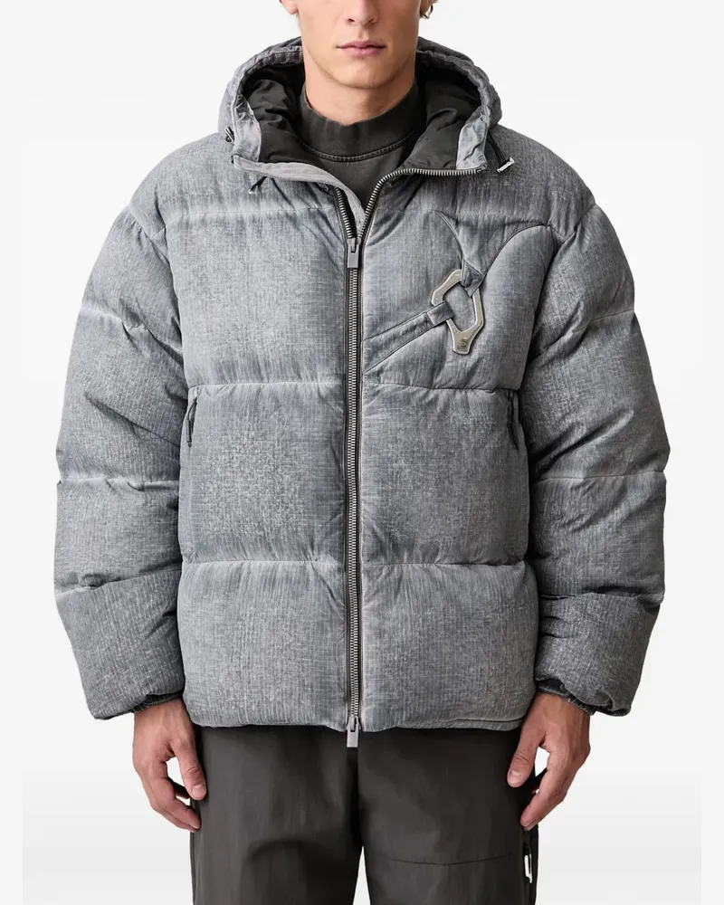 Heliot Emil padded hooded jacket - Grau Grau