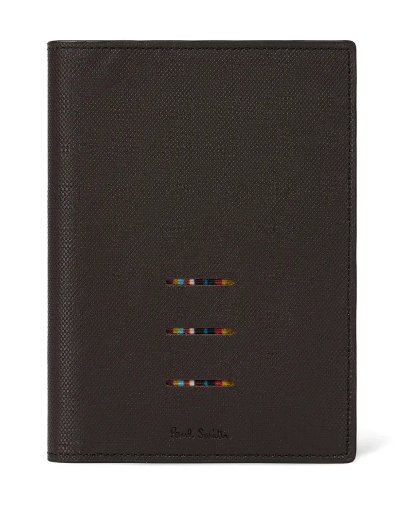 Paul Smith Signature Stripe passport cover - Braun Braun