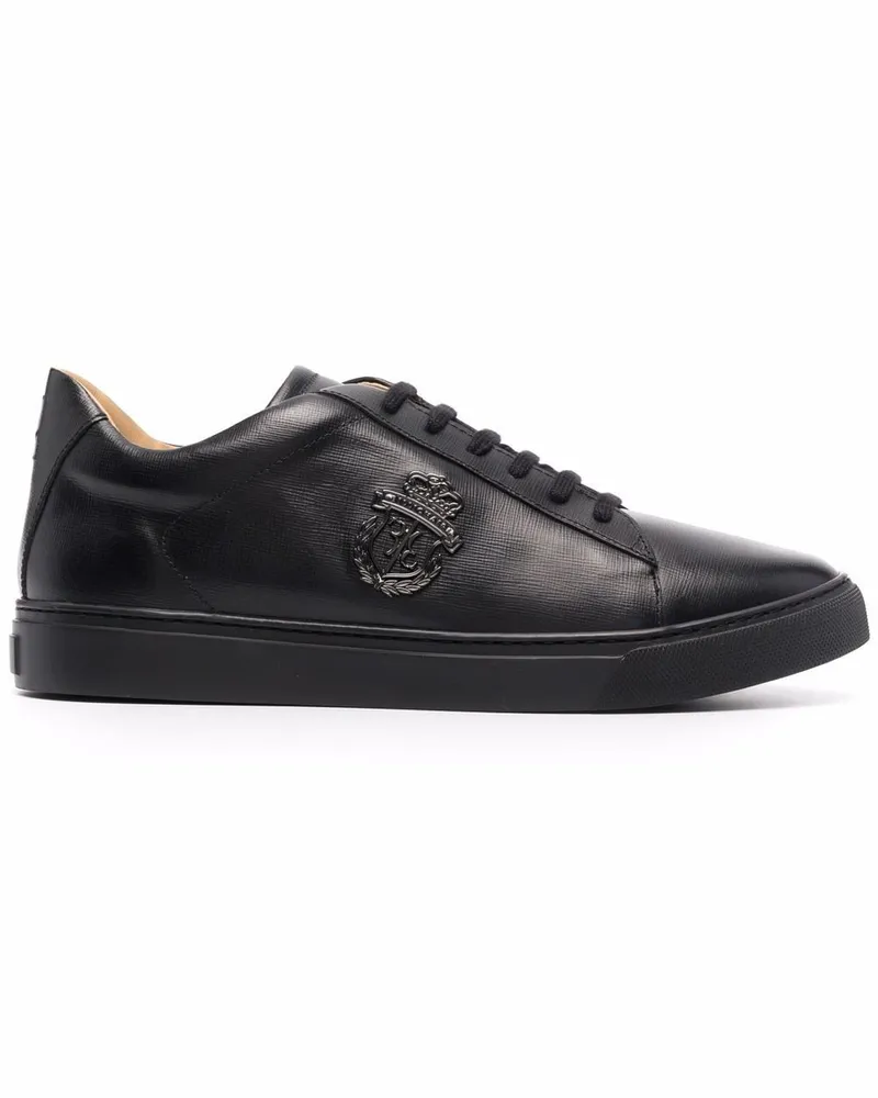 Billionaire Crest Sneakers - Schwarz Schwarz