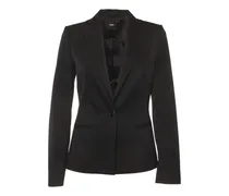 Klassisches Blazer - Schwarz