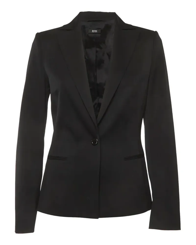 HUGO BOSS long-sleeves blazer - Schwarz Schwarz