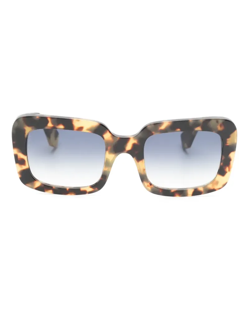 L.G.R. Palma square-frame sunglasses - Braun Braun