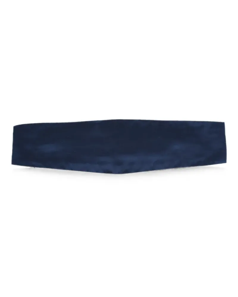Corneliani Kummerbund aus Seide - Blau Blau
