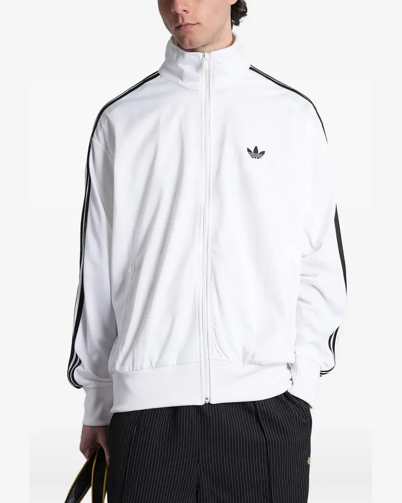 adidas Firebird TT logo-embroidered jacket - Weiß Weiß