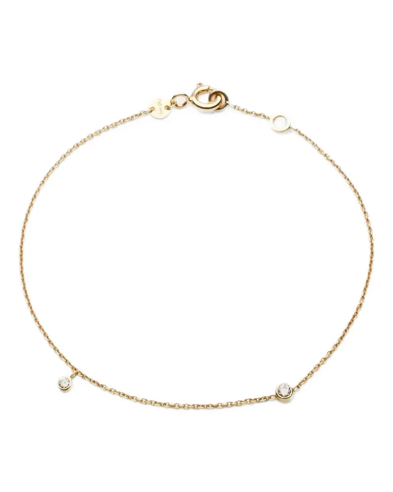 WHITE BIRD Clarisse Armband mit Diamant - Gold Gold