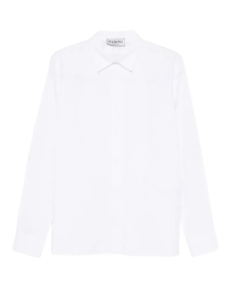 Iceberg pintuck-pleated shirt - Weiß Weiß