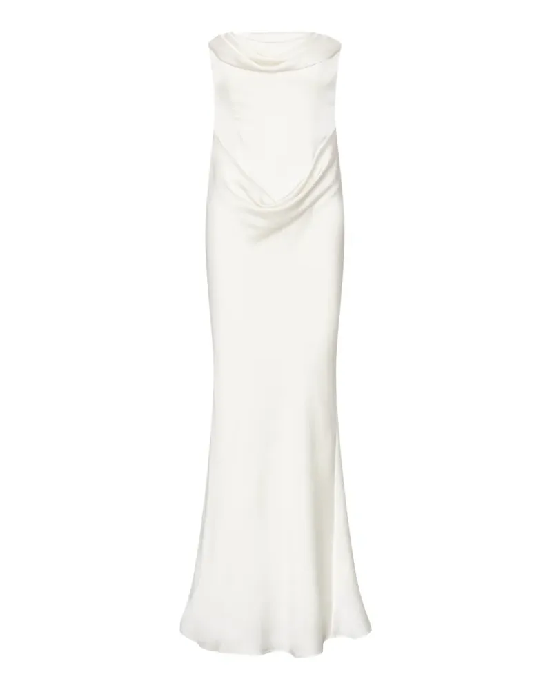ROTATE Birger Christensen Schulterfreies Corsage-Maxikleid - Nude Nude