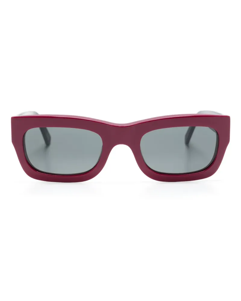 Marni Kawasan Falls Sonnenbrille mit eckigem Gestell - Rot Rot