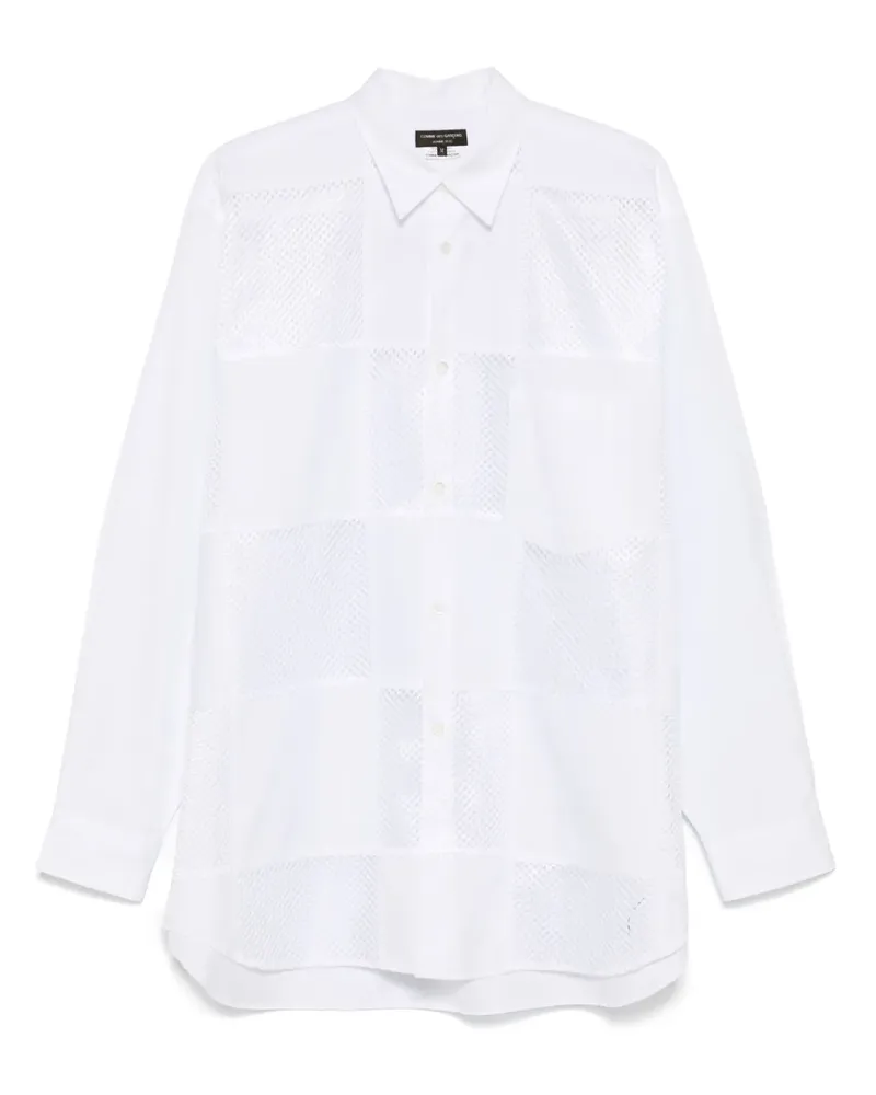 Comme des Garçons Hemd mit Karomuster - 2 WHITE X WHITE 2