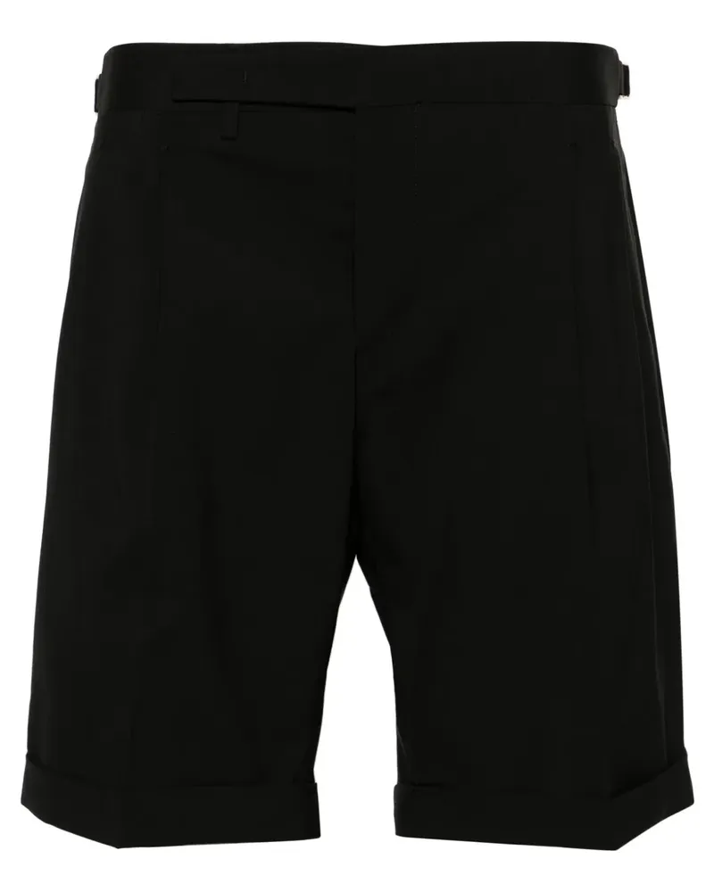 Briglia 1949 Klassische Shorts aus leichter Wolle - Schwarz Schwarz