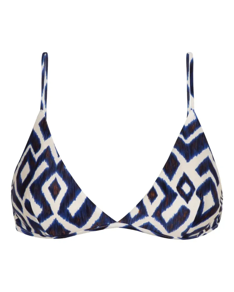 Lenny Niemeyer Klassisches Triangel-Bikinioberteil - Blau Blau