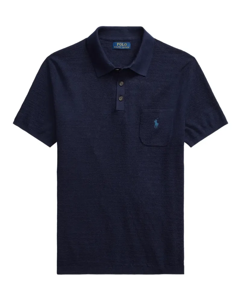 Ralph Lauren chest-pocket polo shirt - Blau Blau