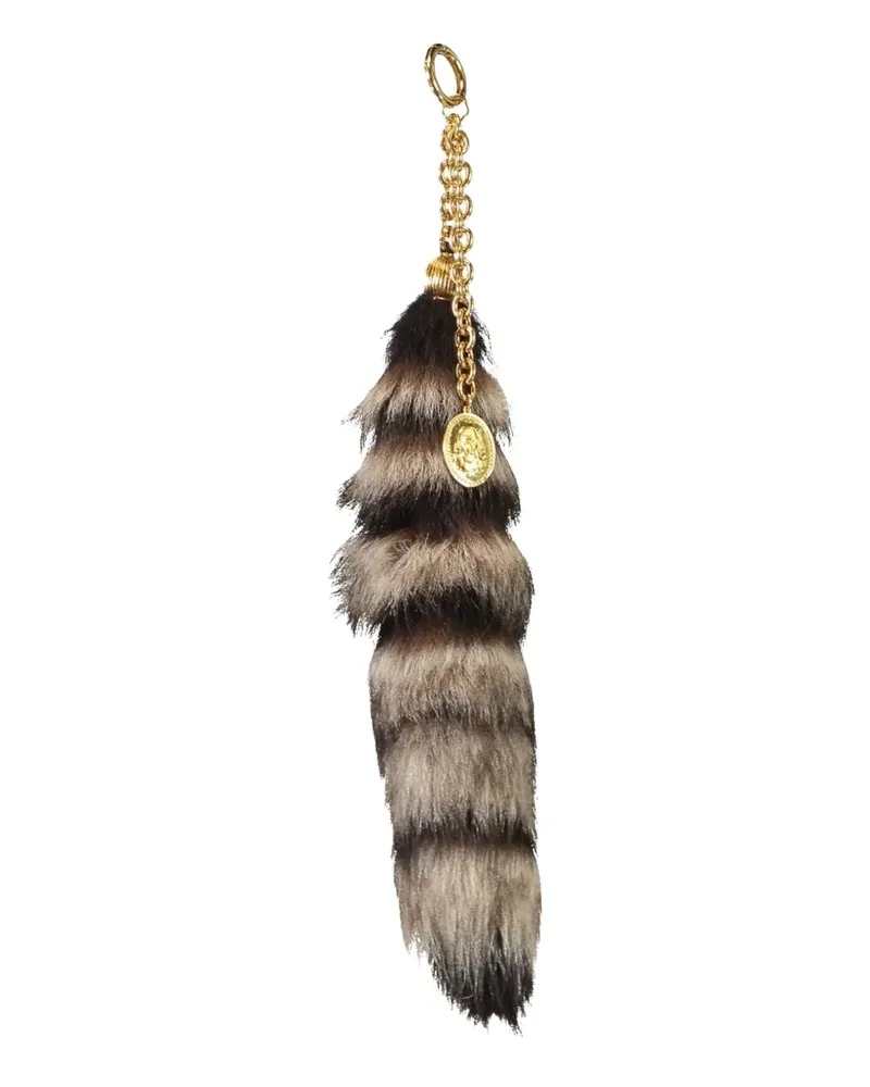 Chloé tail-design keyring - Braun Braun
