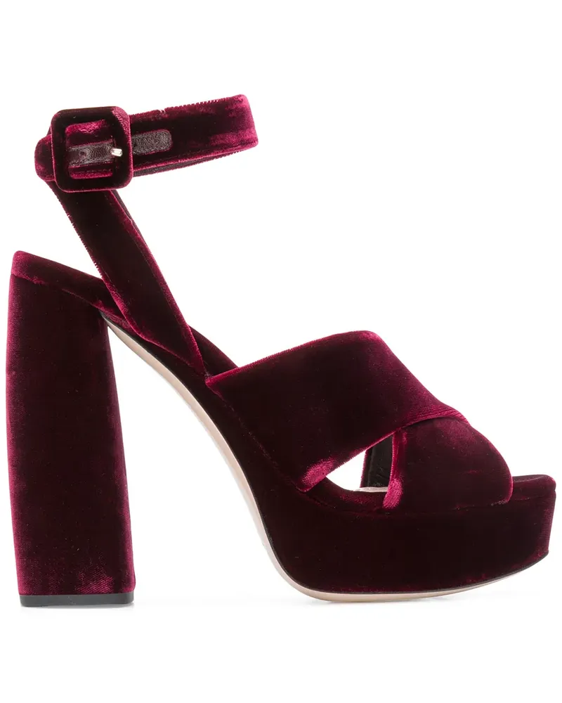 Miu Miu Sandalen mit Riemen - Rosa Rosa