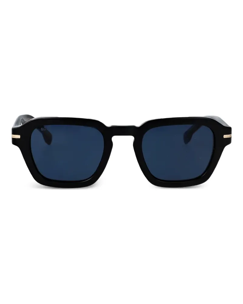 HUGO BOSS square-frame sunglasses - Schwarz Schwarz