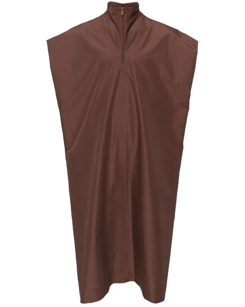 Issey Miyake Langes Hemd - Braun Braun