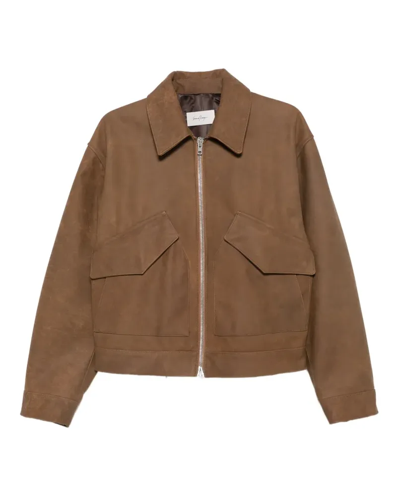 Second/Layer Revival Flight Jacke - Braun Braun