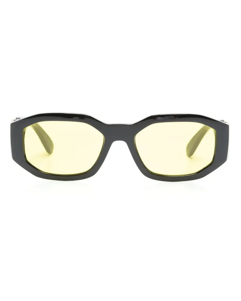 Versace Medusa Biggie Sonnenbrille - Schwarz Schwarz