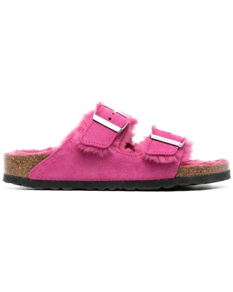 Birkenstock Arizona Shearling "Fuchsia Tulip" - Rosa Rosa