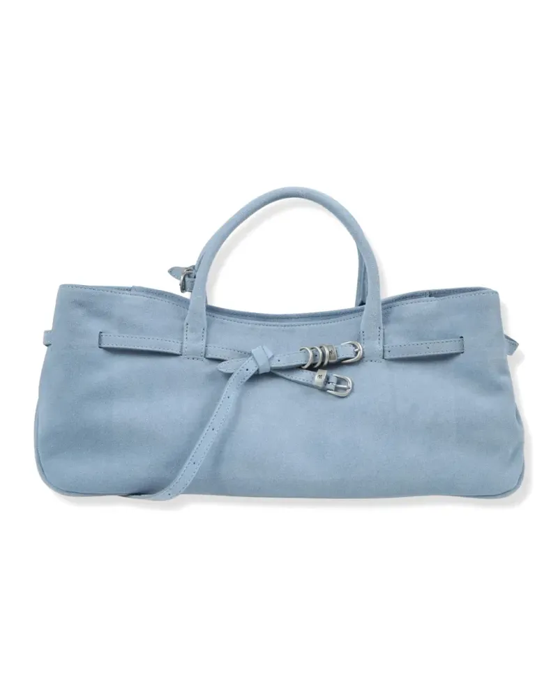 Marge Sherwood Grandma buckle-detail tote bag - Blau Blau