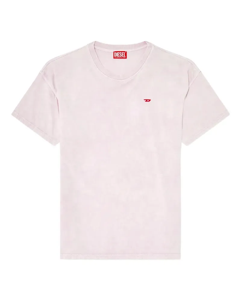 Diesel T-Boxt-Aa14 T-Shirt - Rosa Rosa