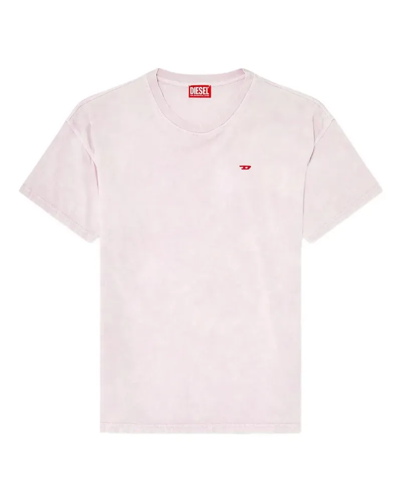 Diesel T-Boxt-Aa14 T-Shirt - Rosa Rosa