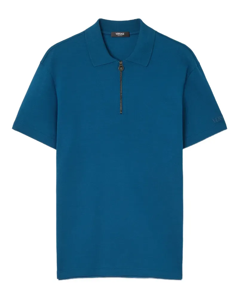 Versace Medusa Poloshirt - Blau Blau