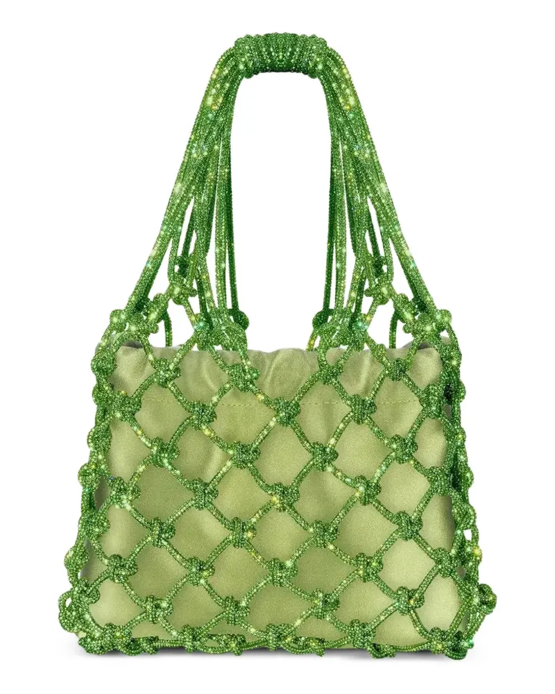 HIBOURAMA Carrie knot-detail shoulder bag - Grün Grün