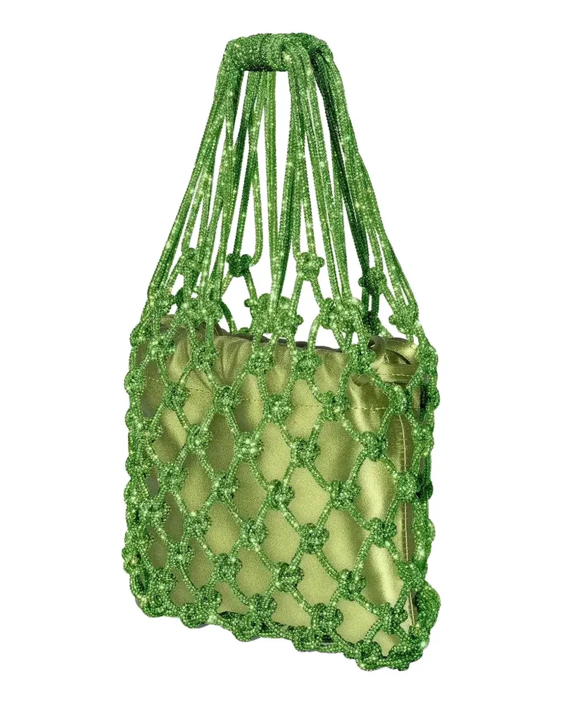 HIBOURAMA Carrie knot-detail shoulder bag - Grün Grün