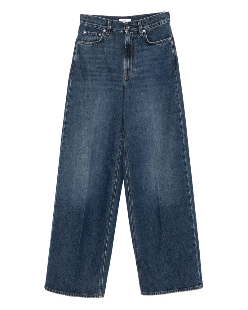 Totême Jeans mit weitem Bein - Blau Blau