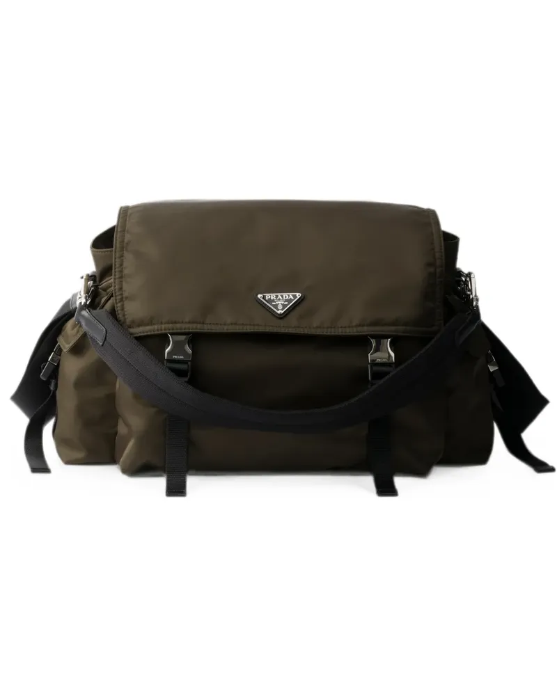 Prada Explore Tasche aus Re-Nylon - Grün Grün