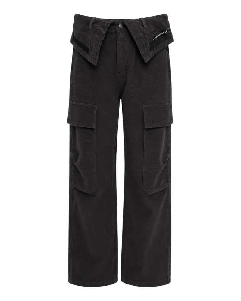 Andersson Bell Raptor Hose im Layering-Look - Schwarz Schwarz