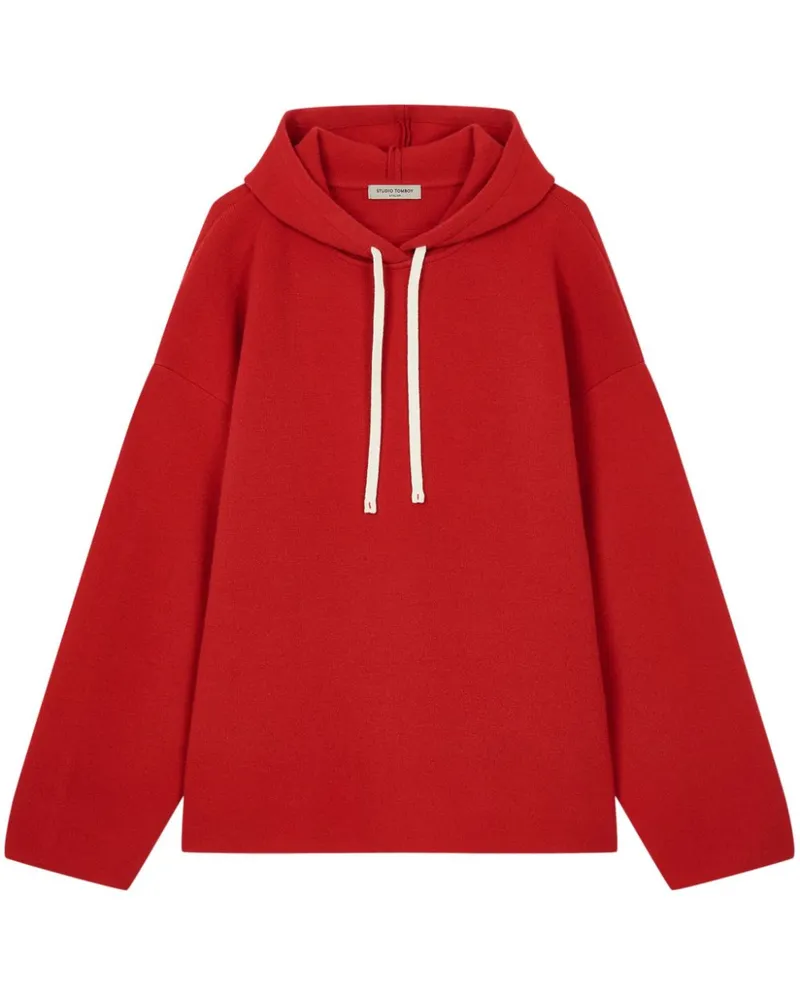 STUDIO TOMBOY Hoodie mit Kordelzug - Rot Rot