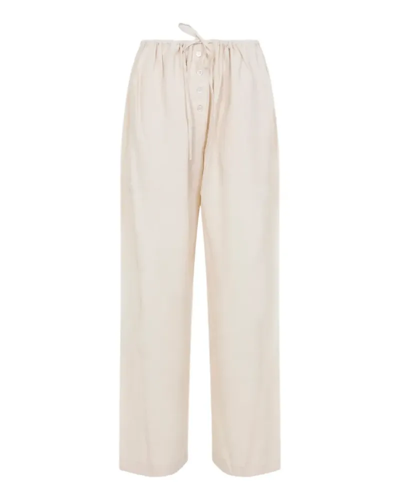 Studio Nicholson Hera Hose mit Kordelzug - Nude Nude