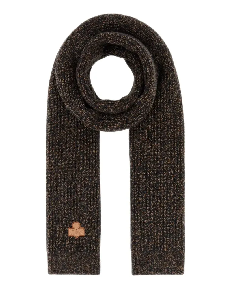 Isabel Marant Enolia ribbed scarf - Grau Grau