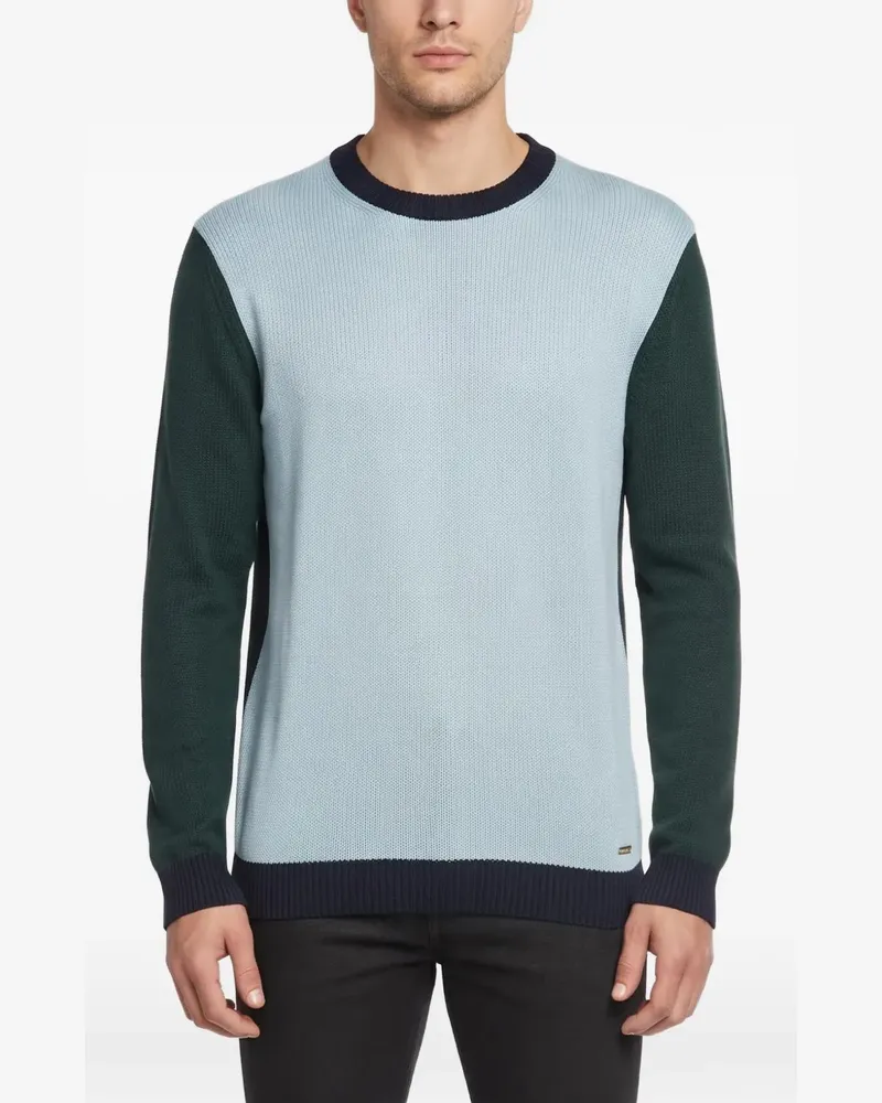 HUGO BOSS Klassisches Langarmshirt - Blau Blau