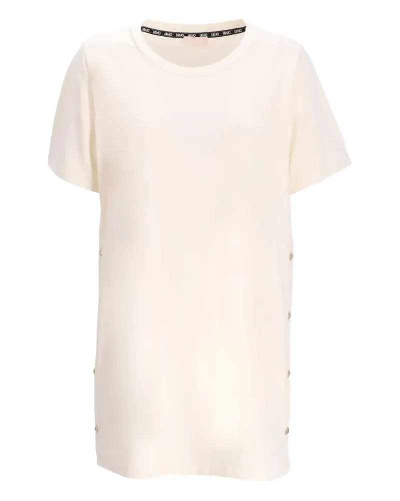 Liu Jo Klassisches T-Shirt - Weiß Weiß